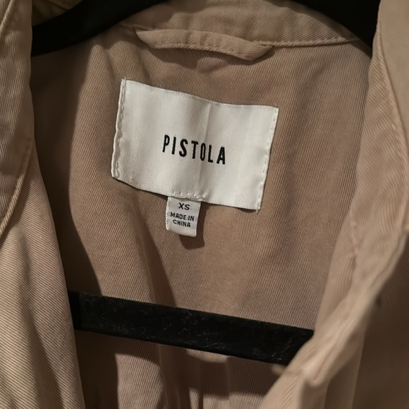 XS tan Pistola Straightleg Jumpsuit - Picture 6 of 7